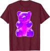 Urban Empyre Purple Gummy Bear T-Shirt - Burgundy
