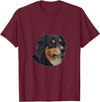 Grizzly/Doudy Dog T-Shirt - Burgundy