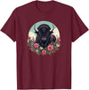 Wild Plains Buffalo Bison Gifts T Shirts & Hoodies Womens Girls Old West Retro Vintage Floral Buffalo Lover T-Shirt -