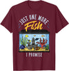 Fish Tank Aquarium Keeper Gifts Fish Tank Aquarium Gift Saltwater Aquascaping T-Shirt - Burgundy