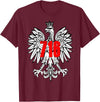 Polish Pride Buffalo Dyngus Day Shirt Polish Falcon Eagle 716 Buffalo NY New York T-Shirt - Burgundy