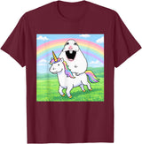 Happy Hamster Meme T-Shirt - Burgundy