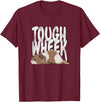 Picadilly Printables Guinea Pigs Guinea Pig Tough Wheek Brown & Cream Guinea Pig Pet T-Shirt - Burgundy