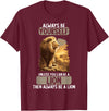 Lions Lion Lovers Shop Lions Lion T-Shirt - Burgundy