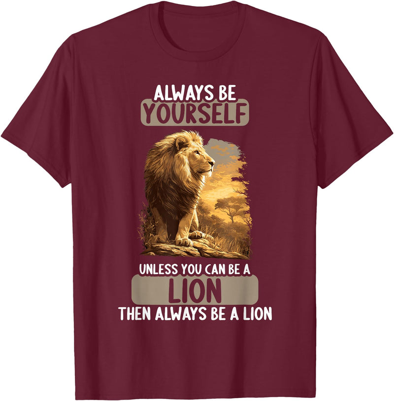 Lions Lion Lovers Shop Lions Lion T-Shirt - Burgundy