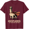 Vintage Llama Adventures | Funny Animal Gifts Superhero Llama Alpaca Lover Retro 80s 90s Vintage Men Women T-Shirt - Burgundy