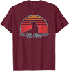Sea Lion Graphic Art Designs Sea Lion Lover Animal Retro Vintage 80s Style T-Shirt - Burgundy