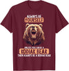 Kodiak Bears Kodiak Bear Lovers Shop Kodiak Bears Kodiak Bear T-Shirt - Burgundy