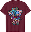 Voodoo Teddy Bear by - Sugar Kai Pastel Goth Two Headed Teddy Bear Voodoo Doll For Men T-Shirt - Burgundy