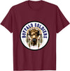Mostly Art Stuff The Buffalo Soldiers of 1886 Dreamcatcher Art T-Shirt - Burgundy
