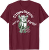 Funny Animal Quotes Co Sometimes I Just Be Fartin - Humorous Cow Fart Quote T-Shirt - Burgundy