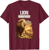 Lions Lion Lovers Shop Lions Lion Whisperer T-Shirt - Burgundy