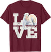 Funny Polar Bear Shirts Polar Bear Lover Zookeeper Zoo Animal Lover Wildlife T-Shirt - Burgundy