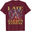 I Ate Gluten Today Horror Cool Hard Skeleton Meme I Ate Gluten Today Horror Bootleg Cool Hard Skeleton Meme T-Shirt -