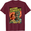 Last Gasp Graphics Astro Zombies 1950s Horror Comic Cover T-Shirt - Burgundy