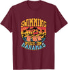 Swimming pigs of bahamas - Bahamas Cruising Swimming pigs of bahamas - Bahamas North Sea Beach Vacation T-Shirt - Burgundy