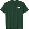 P&L Originals Zuni Bear pocket-style tee shirt emblem T-Shirt - Dark Green