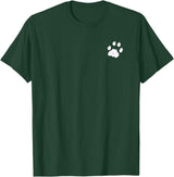 P&L Originals Cat paw print. Pocket style emblem. T-Shirt