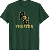 Buffalo Gap High School, Swoope, VA 24479 Buffalo Gap High School Bison Theater T-Shirt - Dark Green
