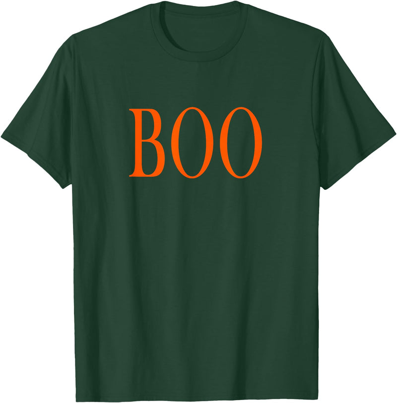 Cool Funny One Word Phrase Tshirts Shirts That Say Boo T-Shirt - Dark Green