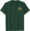 THE LION AND THE UNICORN OF THE UNITED KINGDOM UNITED KINGDOM UK COAT OF ARMS LION AND UNICORN SYMBOL T-Shirt - Dark Green