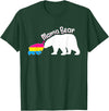 Mama LGBT . Mama Bear LGBT Pansexual Pride T-Shirt - Dark Green
