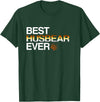 LGBT Love is Love Gay Bear Shirts Gay Bear Tee The Best Husband of All Time T-Shirt - Dark Green
