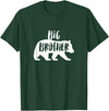 The Persnickety Owl Family Bears #2 Big Brother Bear Shirt Brother Bear T-Shirt Brother Tee T-Shirt - Dark Green