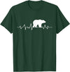 bear heartbeat t shirt Bear Heartbeat T-Shirt T-Shirt - Dark Green