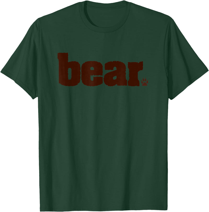 Drag & Gay Merch BEAR Manly Men Gay Pride Queer Tshirt T-Shirt - Dark Green