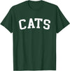 Cats - Style Cats T-Shirt - Dark Green