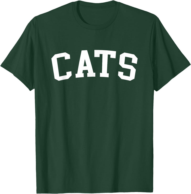 Cats - Style Cats T-Shirt - Dark Green