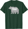 Grandma Granny GG T Shirt Gift SchippTees Amma Bear Icelandic Grandmother Nickname TShirt T-Shirt - Dark Green