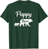 Pappy Gifts Pappy Bear Funny Gift T-Shirt - Dark Green