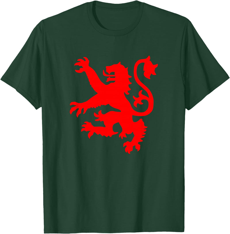 sweetsixty Scottish Lion T-Shirt T-Shirt - Dark Green