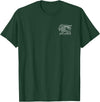 PERSIAN SYMBOLISM Persian Iran Lion and Sun Symbol T-Shirt - Dark Green