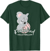 FIDORATIS koalafiziert Koala Bär Shirts Geschenke Koalafied Women's Volleyballer I Volleyball Beach Volleyball T-Shirt - Dark Green