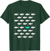 Fish Swimming Against the Ocean By Raminz Fish Swimming Against the Ocean and against Current design T-Shirt - Dark Green