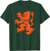 Dutch Lion Rampant T-Shirt - Dark Green