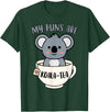 Cute Shirts and Merch My Puns Are Koala Tea Funny Cute Koala Bear Animal Pun T-Shirt - Dark Green