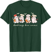 Halloween Ghost Baking Boo Crew Cooking Lover Baking Boo Crew Cute Halloween Ghost Baking Baker Kitchen T-Shirt - Dark Green