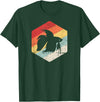 Cool Pet Beta Fish Gift Apparel Retro Vintage Freshwater Aquarium Betta Fish T-Shirt - Dark Green