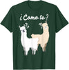 Spanish design | Llama gift | Funny Spanish design Funny Spanish gift, Como Te Llama, Llama design T-Shirt - Dark Green