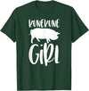 Angry Ant Graphics - Kunekune Pig Gifts Kune Kune Pig Gift for Women - Kunekune Girl T-Shirt - Dark Green