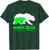 Cerebral Palsy Awareness T-Shirt Mama Bear Cerebral Palsy Awareness Shirt For Women Men T-Shirt - Dark Green