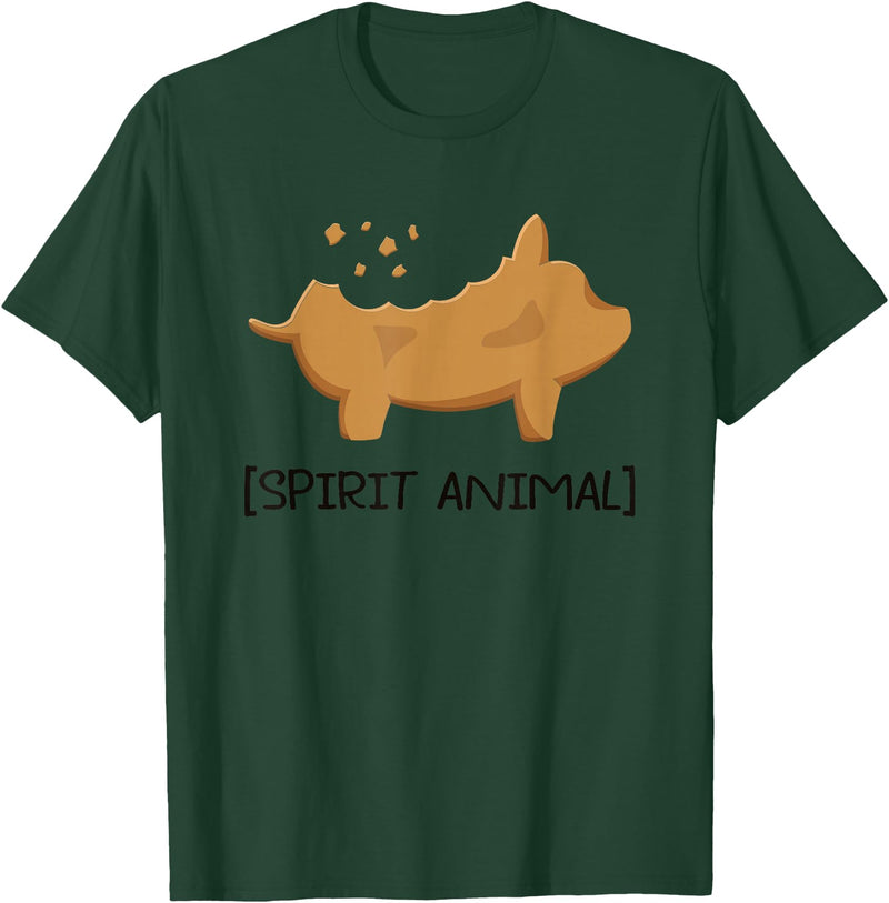Marranito Gifts Mexican Gingerbread Pigs Marranito T-Shirt - Dark Green