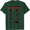 Bearmageddon How to Use BJJ Against a Bear T-Shirt - Dark Green