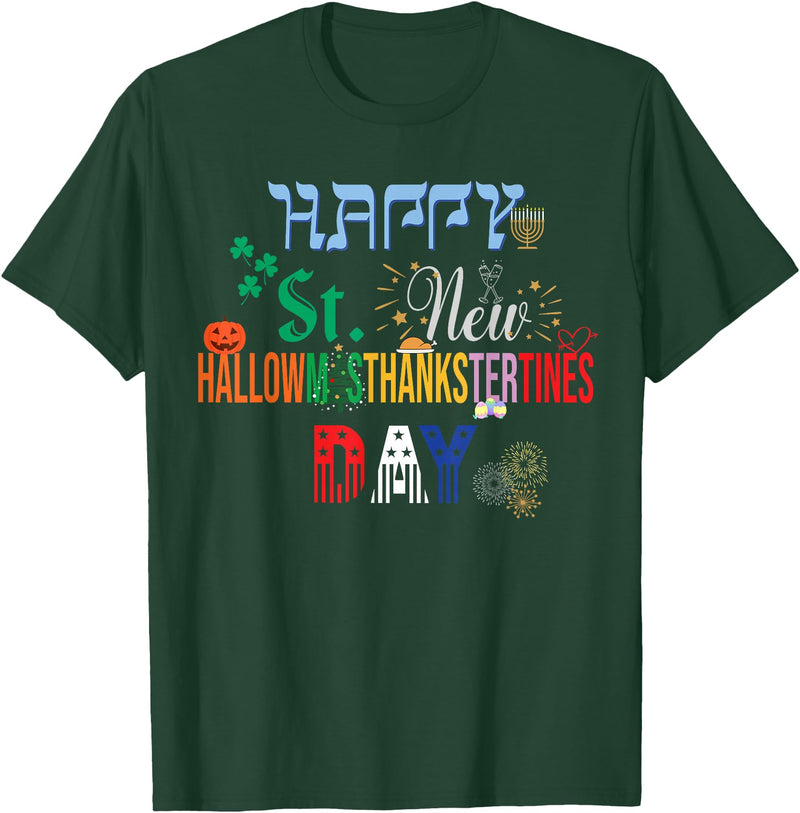 The Best Holiday Shirt Ever Funny Happy Holidays The Ultimate Holiday Shirt for a Funny & Happy Every Holiday T-Shirt - Dark