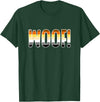 Gay Bear Apparel Woof! - Funny Gay Pride Bear T-Shirt - Dark Green