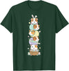 Guinea Pig Lovers Easter Day Costume for Boy Girl Funny Guinea Pig Easter Egg Kids Mens Womens Easter Day T-Shirt - Dark Green